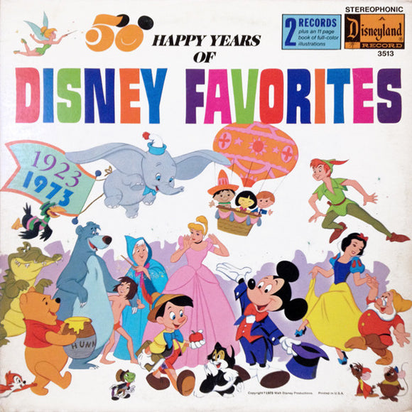 Various - 50 Happy Years Of Disney Favorites (1923-1973)