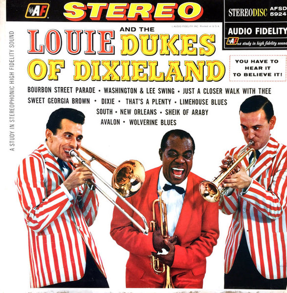 Louis Armstrong - Louie And The Dukes Of Dixieland