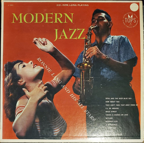 Ronnie Lang And His All-Stars - Modern Jazz