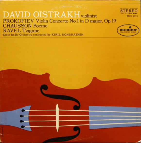 David Oistrach - Violin Concerto No. 1 In D Major, Op. 19 / Poème / Tzigane