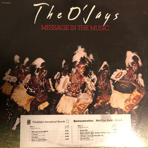 The O'Jays - Message In The Music