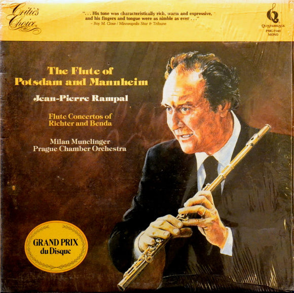 Jean-Pierre Rampal - The Flute Of Potsdam And Mannheim
