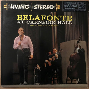 Harry Belafonte - Belafonte At Carnegie Hall