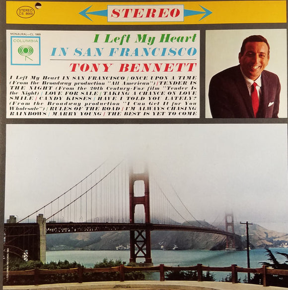 Tony Bennett - I Left My Heart In San Francisco