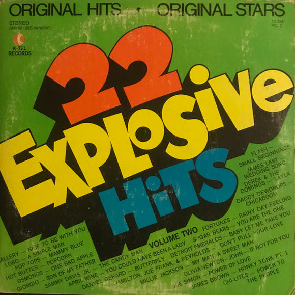 Various - 22 Explosive Hits, Vol 2