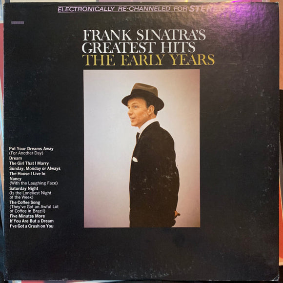 Frank Sinatra - Greatest Hits - The Early Years