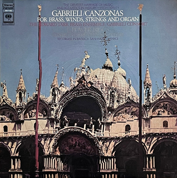 Giovanni Gabrieli - Canzonas For Brass, Winds, Strings And Organ