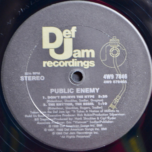 Public Enemy - Don't Believe The Hype