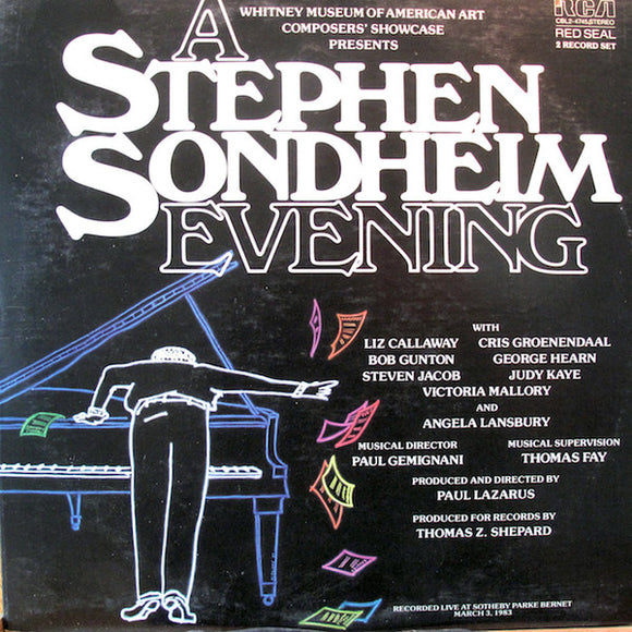 Stephen Sondheim - A Stephen Sondheim Evening