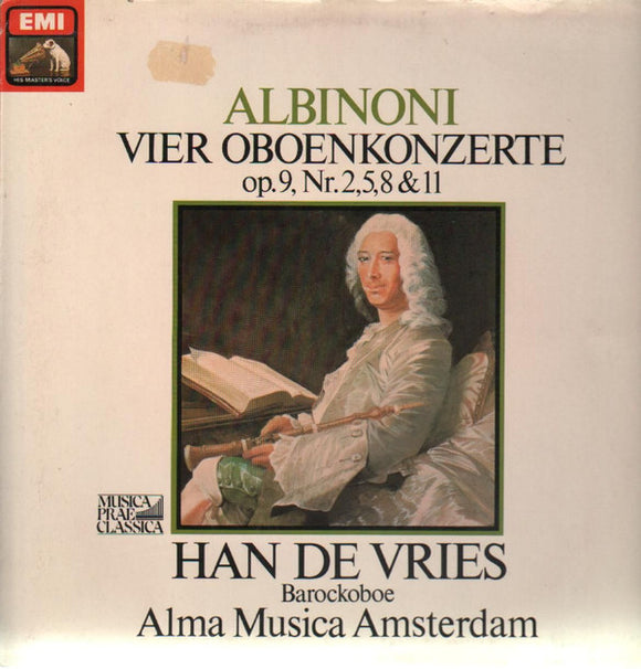 Han de Vries - Albinoni Vier Oboenkonzerte Op.9, Nr. 2,5,8 & 11