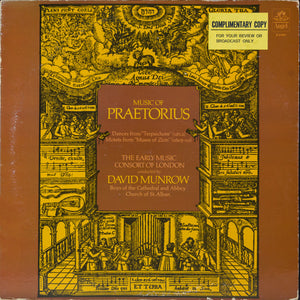 Michael Praetorius - Music Of Praetorius