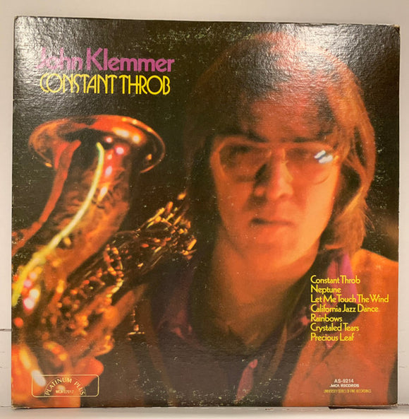 John Klemmer - Constant Throb