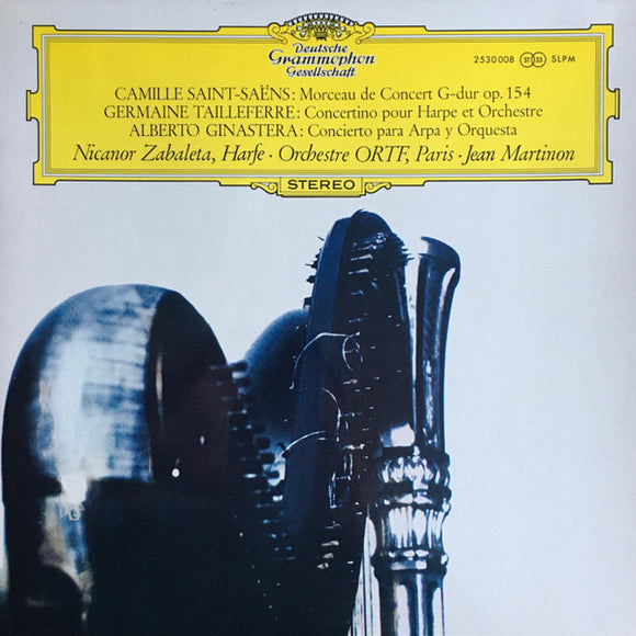 Camille Saint-Saëns - Morceau De Concert G-dur Op. 154 / Concertino Pour Harpe Et Orchestre / Concierto Para Arpa Y Orquesta