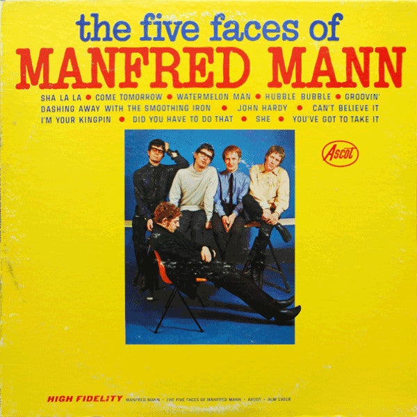 Manfred Mann - The Five Faces Of Manfred Mann – SolSta Records