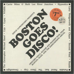 Serge Gamesbourg - Boston Goes Disco!