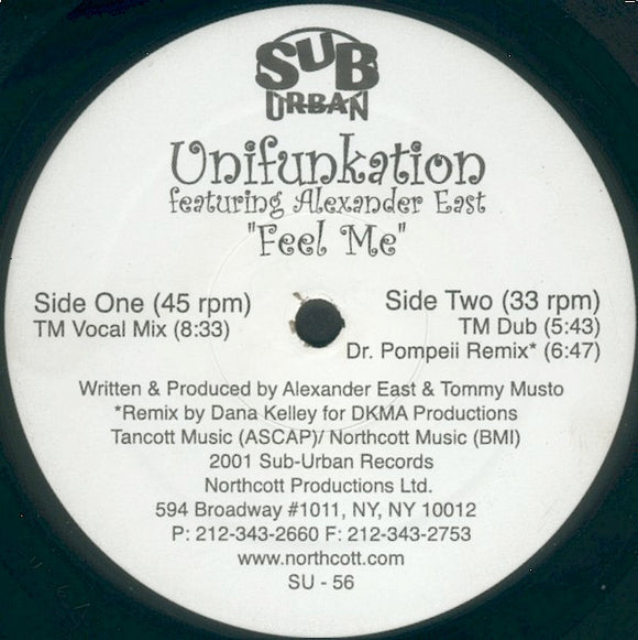 Unifunkation - Feel Me