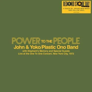 John and Yoko / Plastic Ono Band - Power To The People - Live at the One To One Concert, New York City, 1972