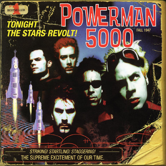 Powerman 5000 - Tonight The Stars Revolt [Clear LP]