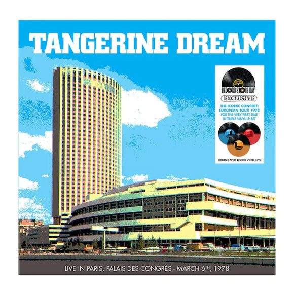 Tangerine Dream - Live in Paris, Palais Des Congres -- March 6th, 1978