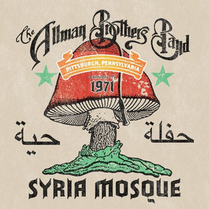 The Allman Brothers Band - Syria Mosque Pittsburgh, PA 1-17-71