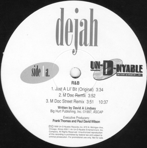 Dejah Gomez - Just A Lil' Bit