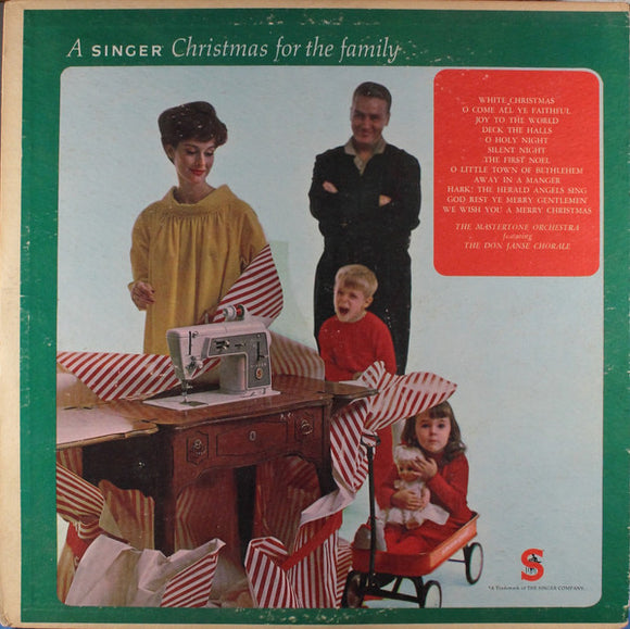 The Mastertone Orchestra - A Singer Christmas For The Family