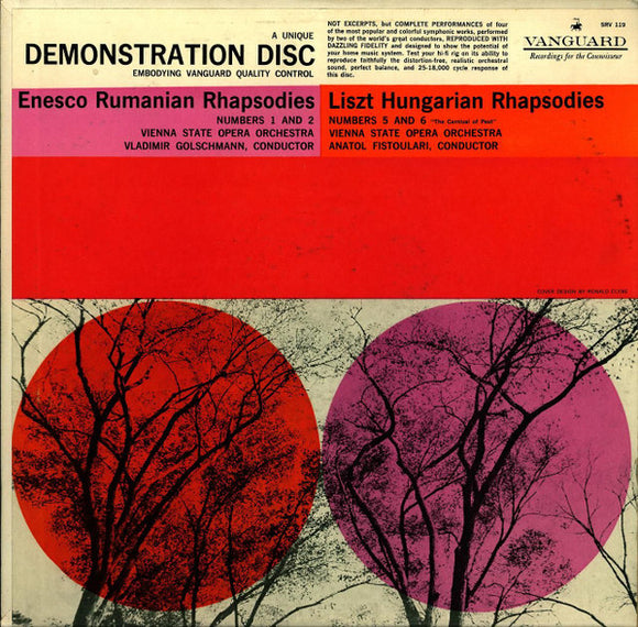 George Enescu - Rumanian Rhapsodies / Hungarian Rhapsodies