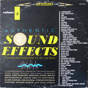 Jac Holzman - Authentic Sound Effects Volume 5
