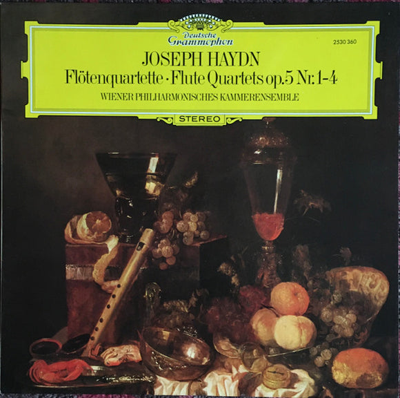 Joseph Haydn - Flötenquartette = Flute Quartets Op.5 Nr. 1-4