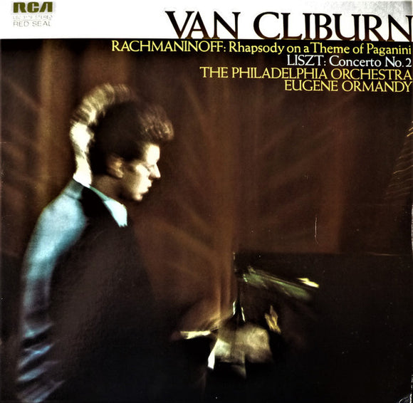 Van Cliburn - Rhapsody On A Theme Of Paganini / Concerto No. 2 In A