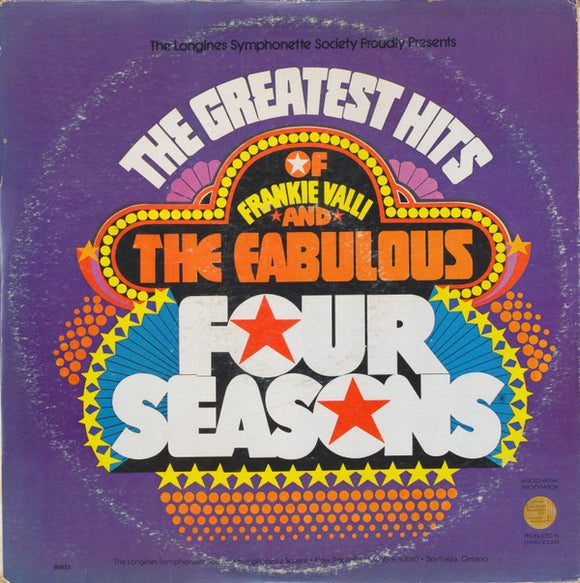 The Four Seasons - The Greatest Hits Of Frankie Valli And The Fabulous Four Seasons