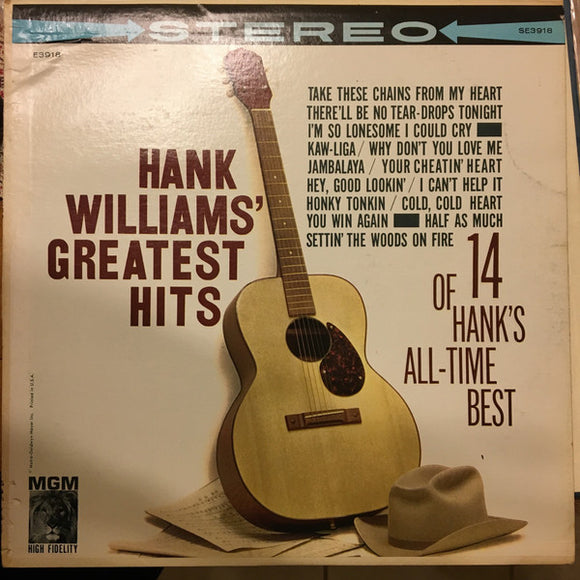 Hank Williams - Hank Williams' Greatest Hits
