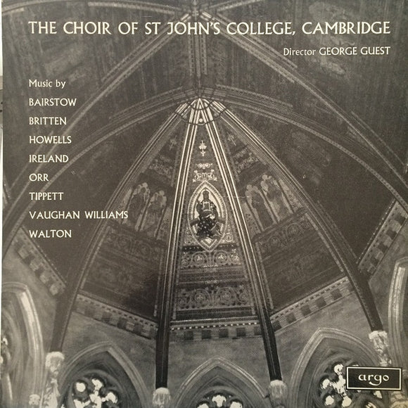 St. John's College Choir - Twentieth Century Church Music