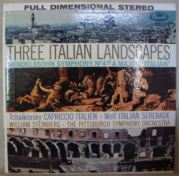 Felix Mendelssohn-Bartholdy - Three Italian Landscapes