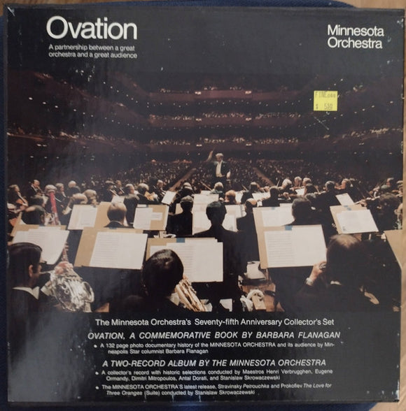 Minnesota Orchestra - Ovation: The Minnesota Orchestra's Seventy-Fifth Anniversary Collector's Set