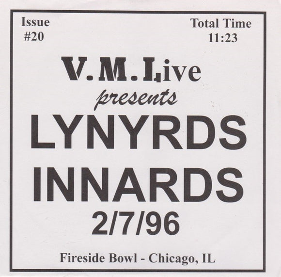 Lynyrd's Innards - 2/7/96 (Fireside Bowl - Chicago, IL)