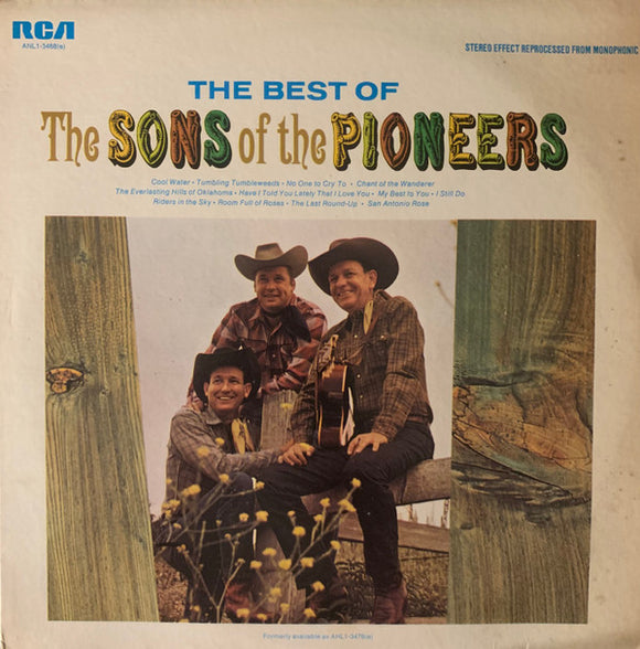 The Sons Of The Pioneers - The Best Of