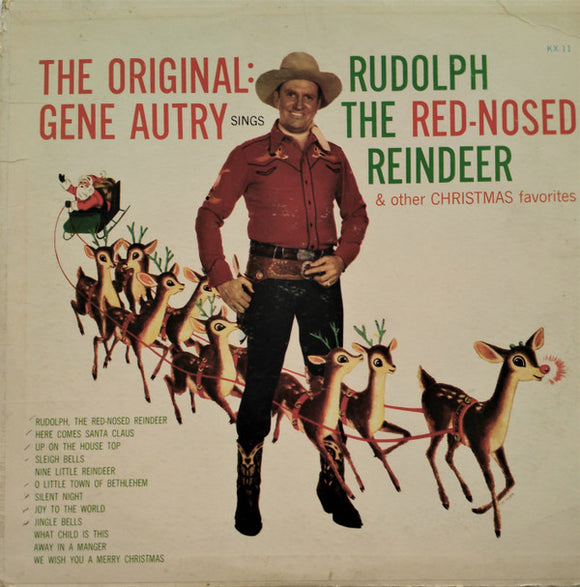 Gene Autry - Sings Rudolph The Red Nose Reindeer
