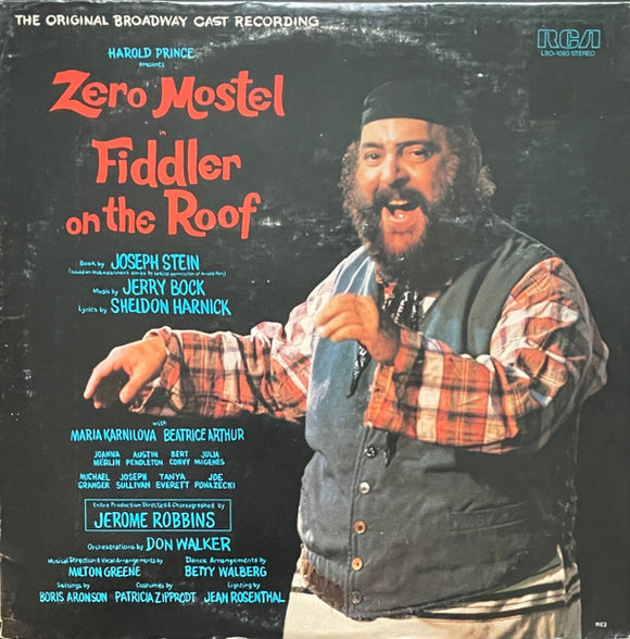 Zero Mostel - Fiddler On The Roof