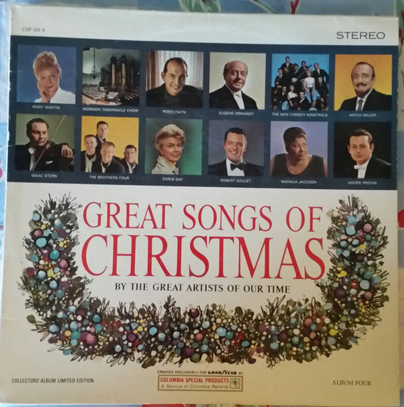 Various - Great Songs Of Christmas (By The Great Artists Of Our Time)