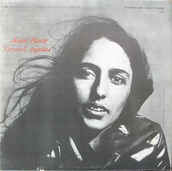 Joan Baez - Farewell, Angelina – SolSta Records