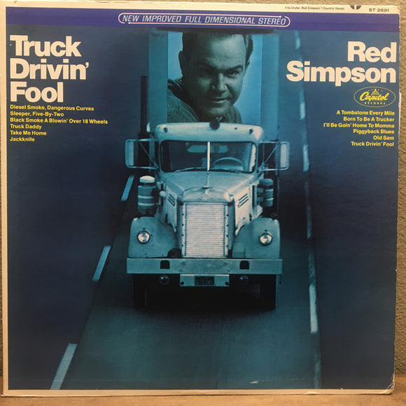 Red Simpson - Truck Drivin' Fool