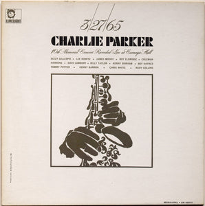 Various - 3/27/65 Charlie Parker 10th Memorial Concert