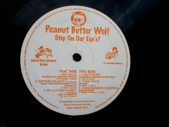 Peanut Butter Wolf - Step On Our Ego's?