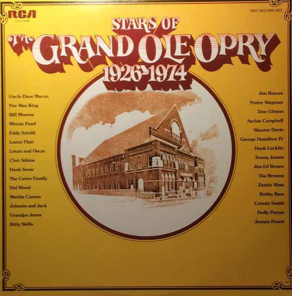 Various - Stars Of The Grand Ole Opry 1926-1974