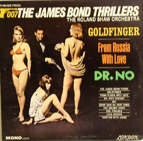 The Roland Shaw Orchestra - Themes From The James Bond Thrillers