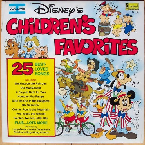 Larry Groce - Disney's Children's Favorites (Volume I)
