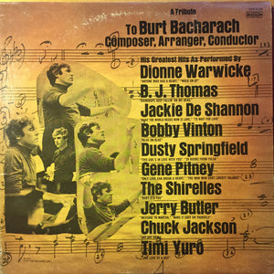 Various - A Tribute To Burt Bacharach: Composer, Arranger, Conductor