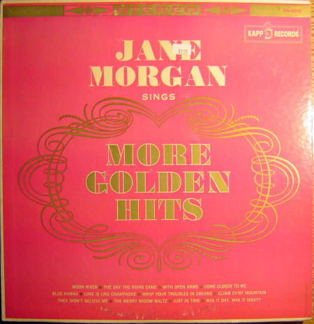 Jane Morgan - Jane Morgan Sings More Golden Hits