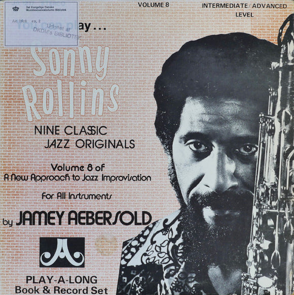 Jamey Aebersold - Sonny Rollins Nine Classic Jazz Originals